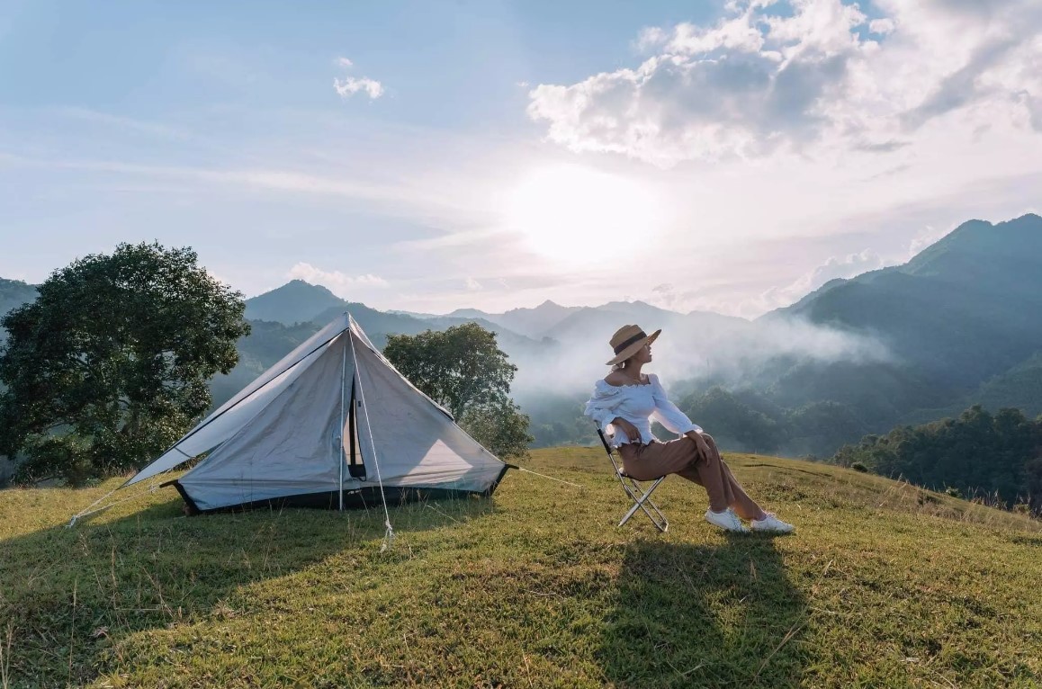 6 Beautiful Green Camping Spots in Cao Bang