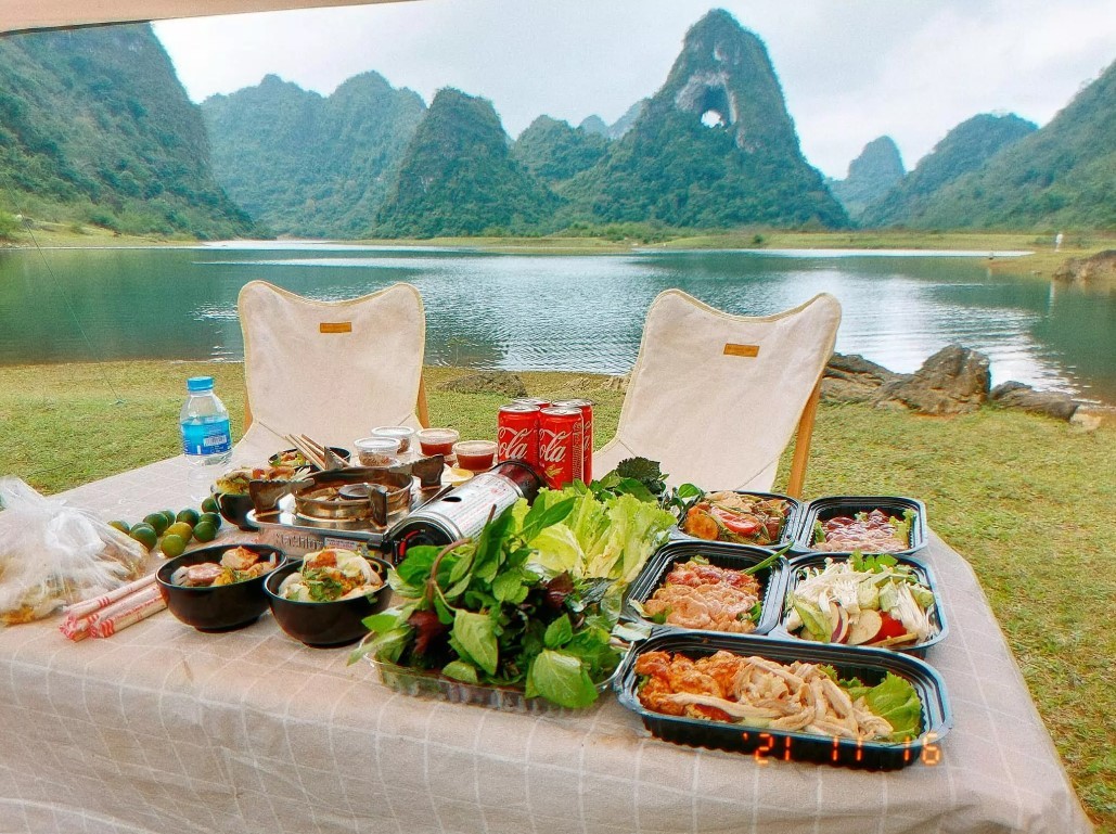 6 Beautiful Green Camping Spots in Cao Bang 6 Beautiful Green Camping Spots in Cao Bang