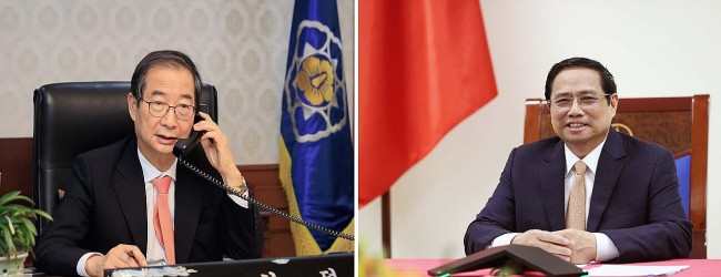 Vietnamese, Korean Prime Ministers Talk Measures to Forge Relations