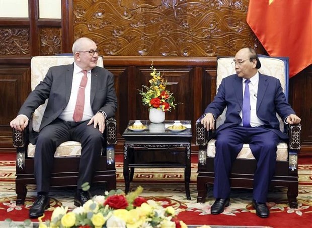 Outgoing British, Belgian Ambassadors Bid Farewell to President