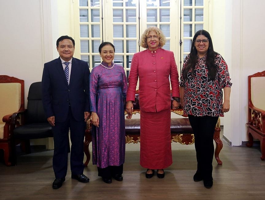 VUFO President Meets Vice Foreign Minister of Venezuela to Boost People-to-people Ties