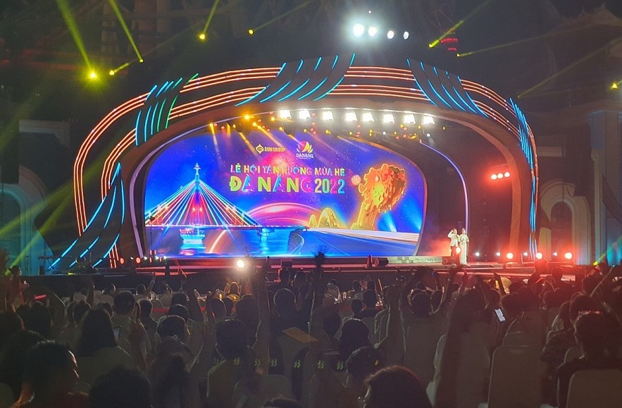 Music gala Take Me To The Sun awakens tourism potential in Da Nang. Photo: VOV