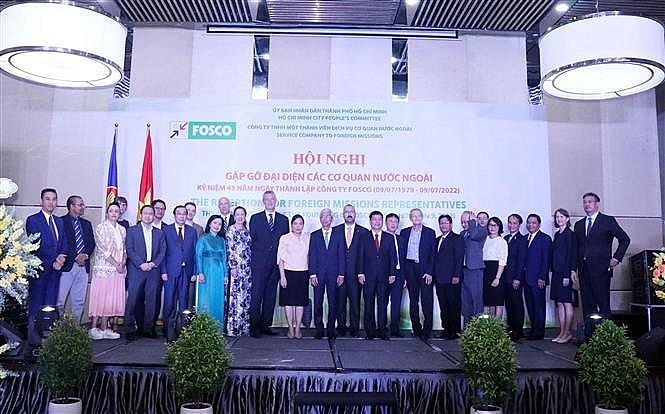 Ho Chi Minh City seeks to strengthen cooperation with foreign missions. Photo: VNA