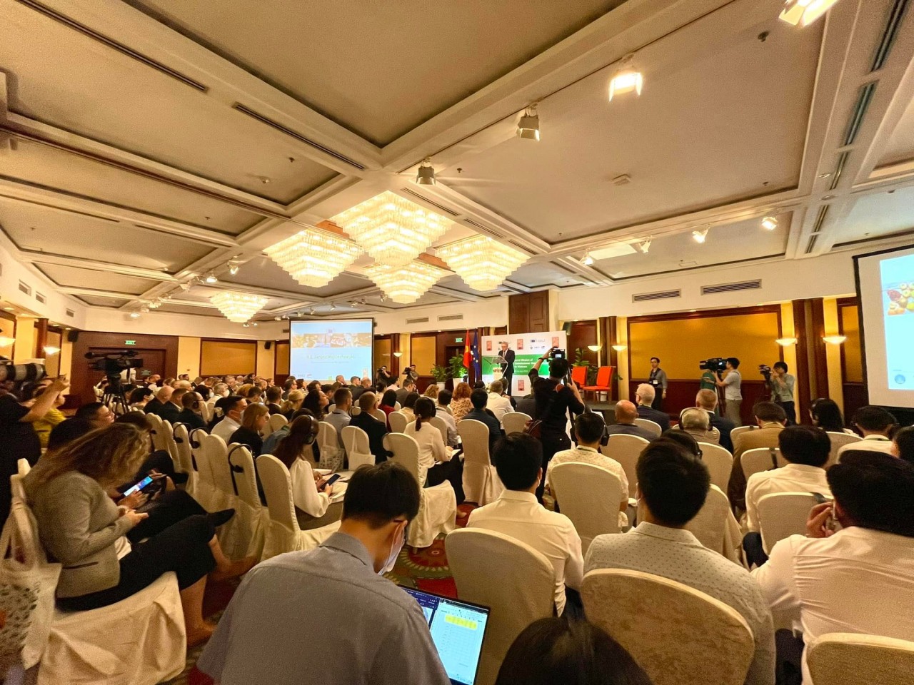 at the event. Source: European Union in Vietnam