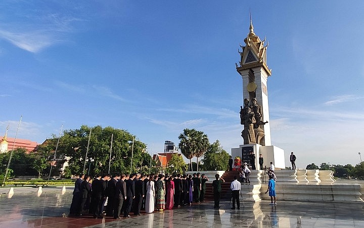 Cambodia built a preservation house for the remains of Vietnamese soldiers and volunteers
