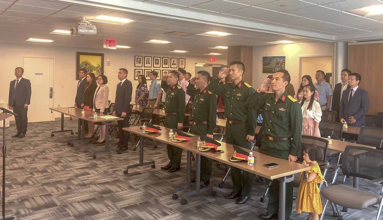 Vietnam’s Military Officers at UN Headquarters Promoted to New Ranks