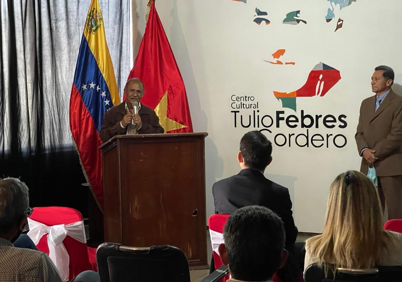 Enrique Plata, president of the Foundation for the Cultural Development of Mérida state (Fundecem)