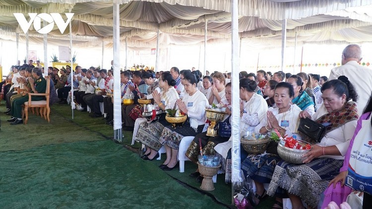 Requiem Held in Laos to Commemorate Fallen Vietnamese Volunteer Soldiers