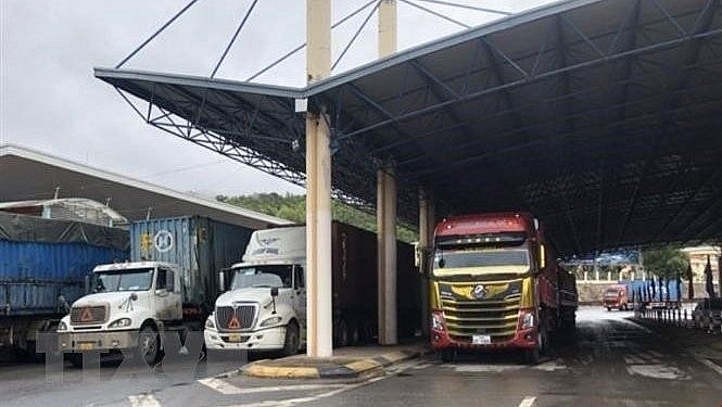 The Lao Bao Border Gate between Vietnam and Laos. Photo: VNA