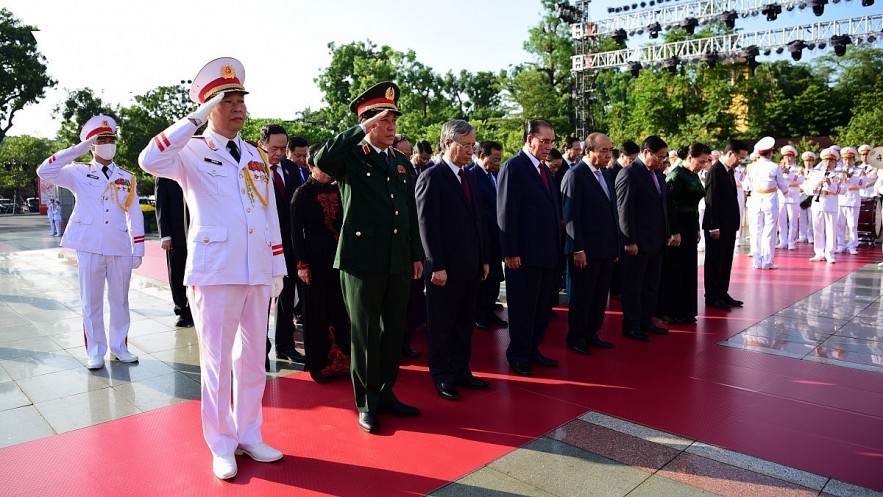 Party, State Leaders Commemorate Heroes, Martyrs