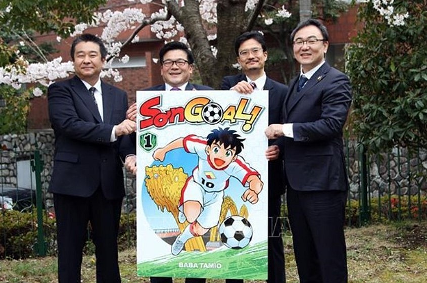 Japan’s First Manga About Vietnamese Football Published