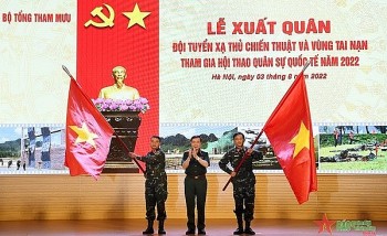 Vietnamese Military Teams Off to Int'l Army Games 2022 in Russia