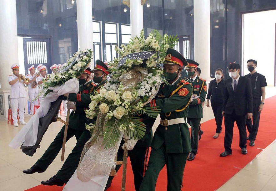 Memorial Ceremony of the People's Armed Forces Hero, Kostas Sarantidis-Nguyen Van Lap