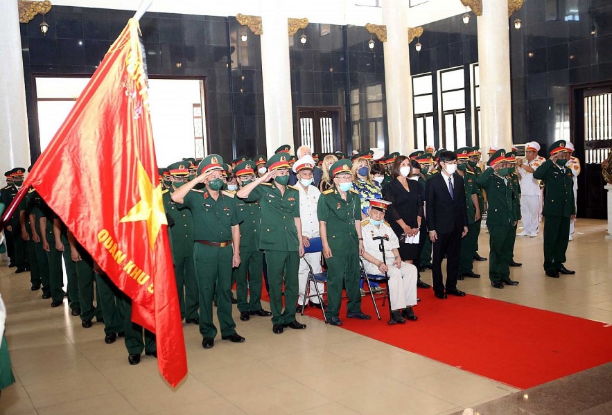 Memorial Ceremony of the People's Armed Forces Hero, Kostas Sarantidis-Nguyen Van Lap