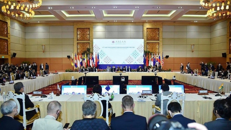 An overview of the EAS Foreign Ministers Meeting in Phnom Penh, Cambodia. Photo: VOV