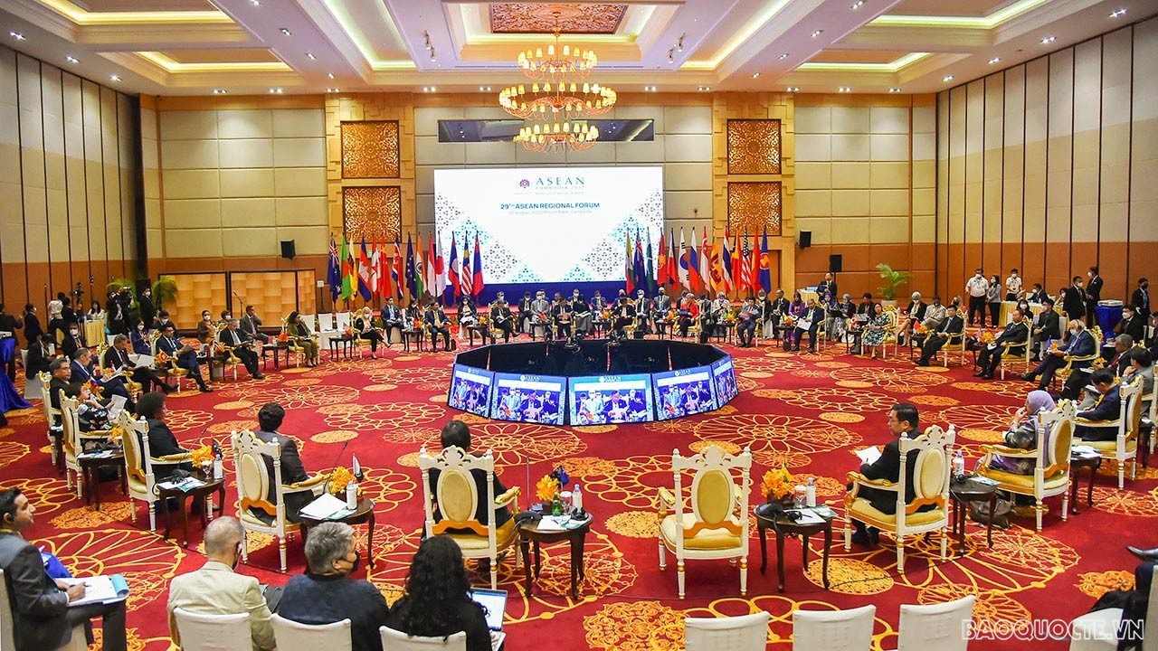 AMM-55: ARF 29 - Substantive Dialogue, Extensive Exchange on Regional and Intl Issues