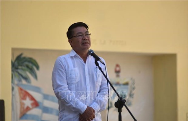 Vietnam-Laos Embassies in Cuba Celebrate Diplomatic Ties