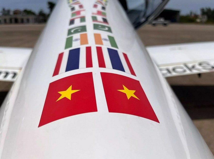 Vietnam is the 17th country Mack Rutherford has visited on his solo circumnavigation of the world.