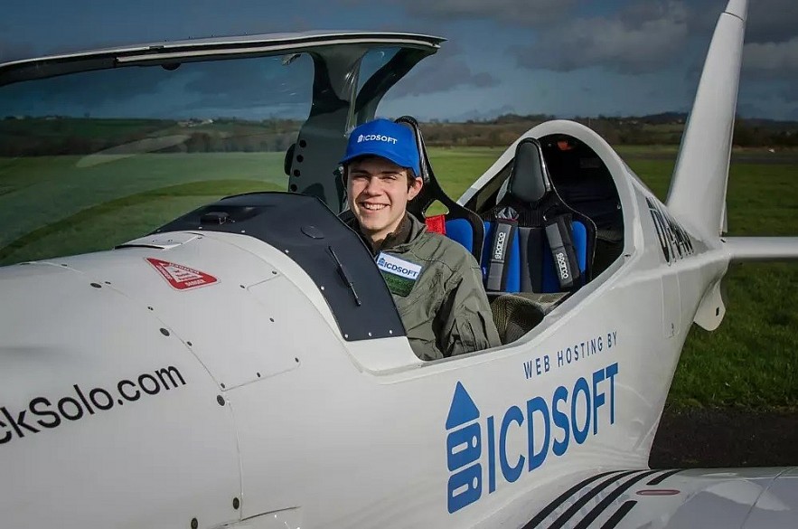 Mack Rutherford wishes to inspire young people through his travels.