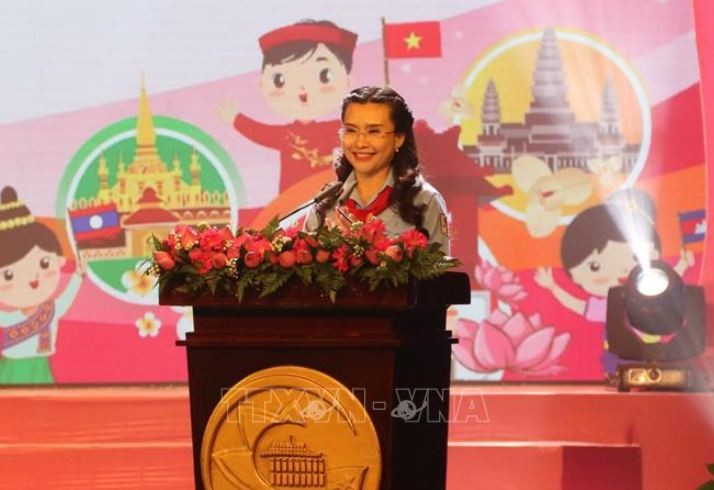 Vietnam, Laos, Cambodia Children Meet for Cultural Exchange in Ho Chi Minh City