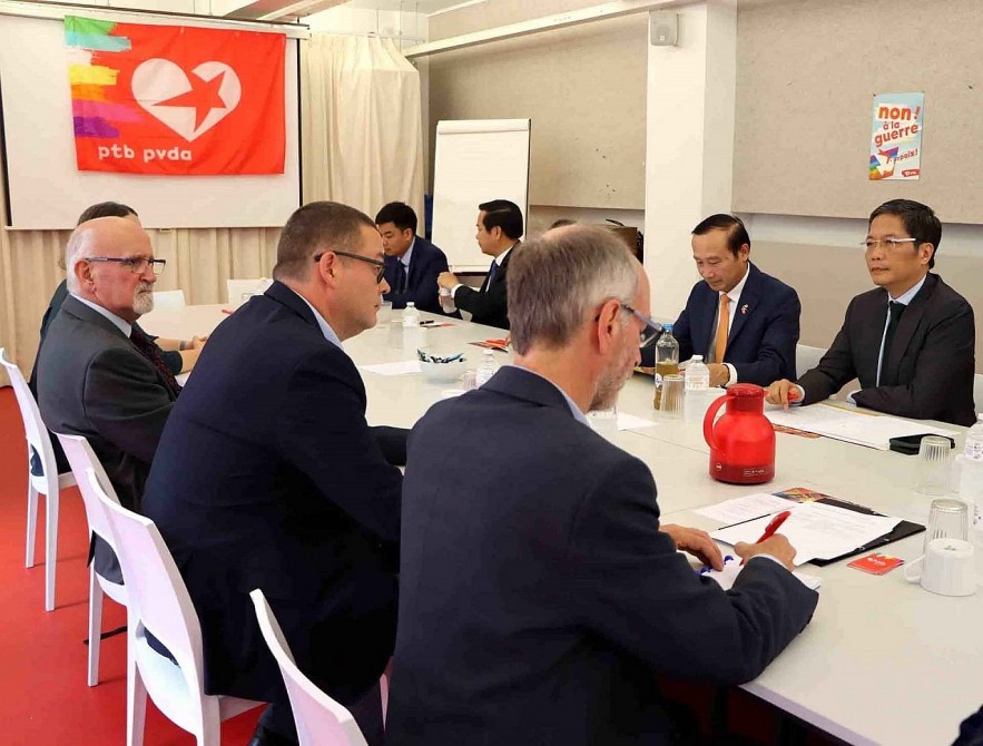 Vietnam Enhances Relations with Belgium, EU