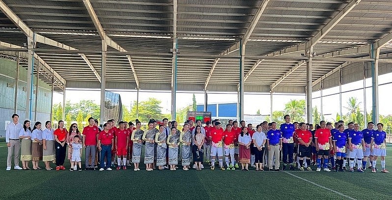 Football Matches Held to Celebrate Year of Vietnam-Laos Friendship and Solidarity