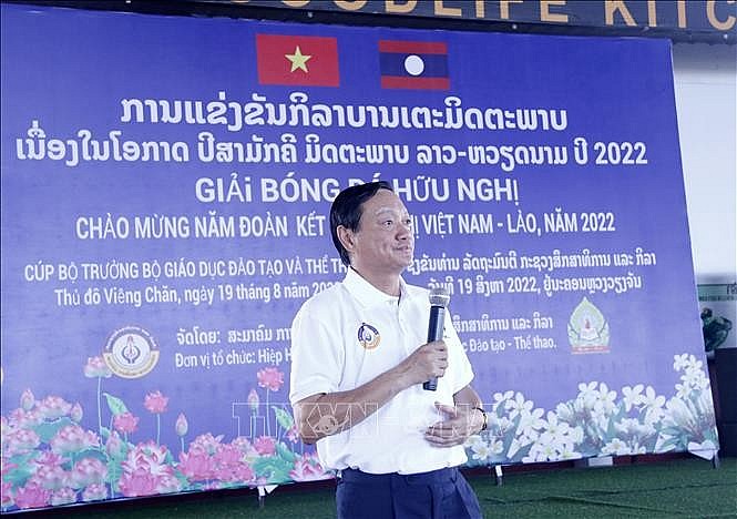 Football Matches Held to Celebrate Year of Vietnam-Laos Friendship and Solidarity