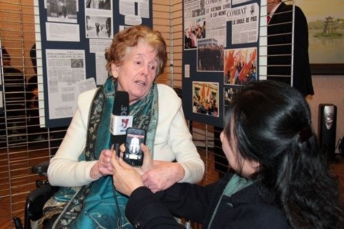 Raymonde Dien joined other French communists in their support to the Vietnamese people in their fight against the French colonialists and US imperialists, for the struggle for peace for Vietnam.