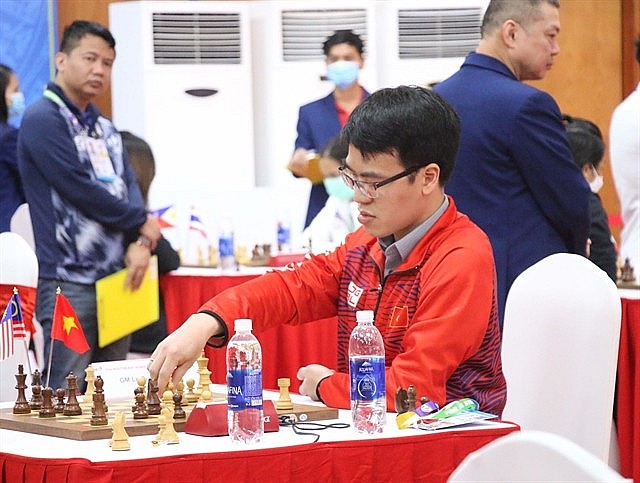 Grandmaster Lê Quang Liêm of Việt Nam places No 20 in the world in September. It is his personal and Việt Nam's best ranking. VNA/VNS Photo