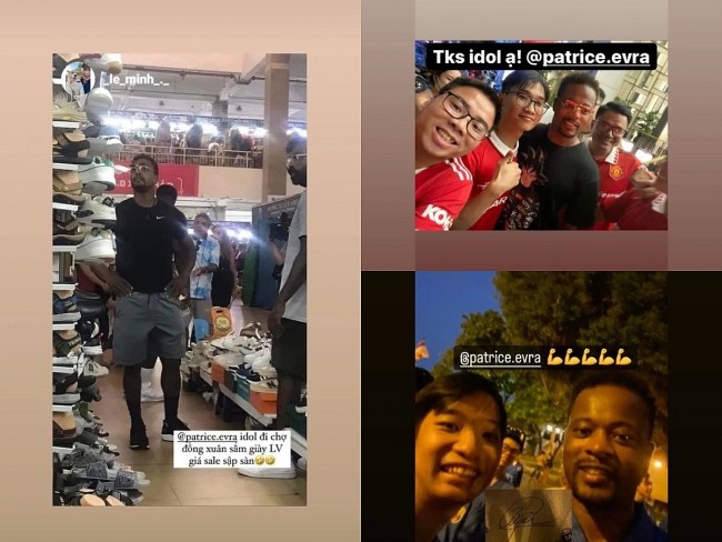 Football Legend Patrice Evra Visits Hanoi