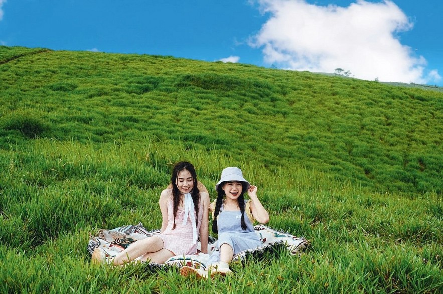 Stunning Grassland Like Windows Wallpaper In Son La