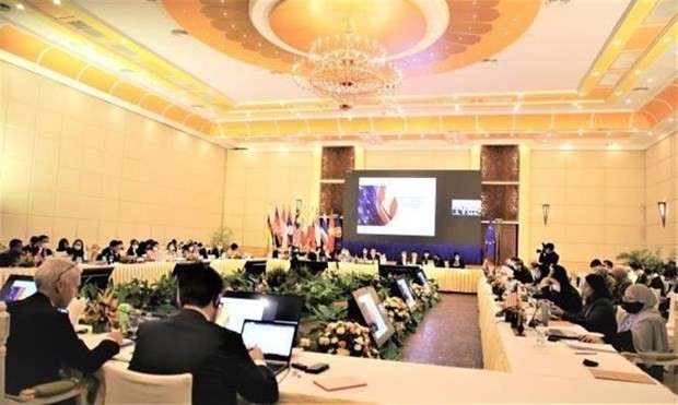 The ASEAN - EU economic ministers' consultation in Siem Reap, Cambodia, on September 18. Photo: VNA