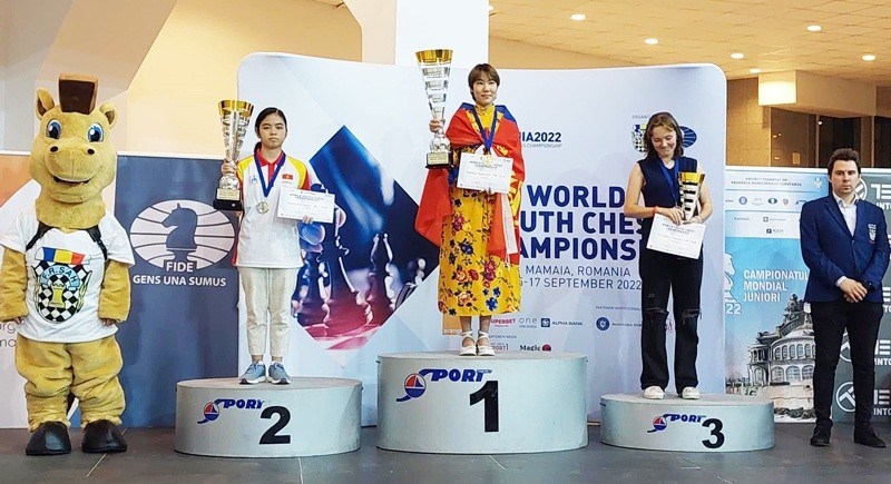Vietnamese 11th Grader Won Sliver at U16 World Youth Chess Championship