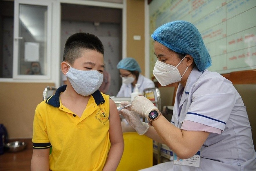 More than 16.5 million doses of COVID-19 vaccines have been administered to children aged five to 12. Photo: SK&DS