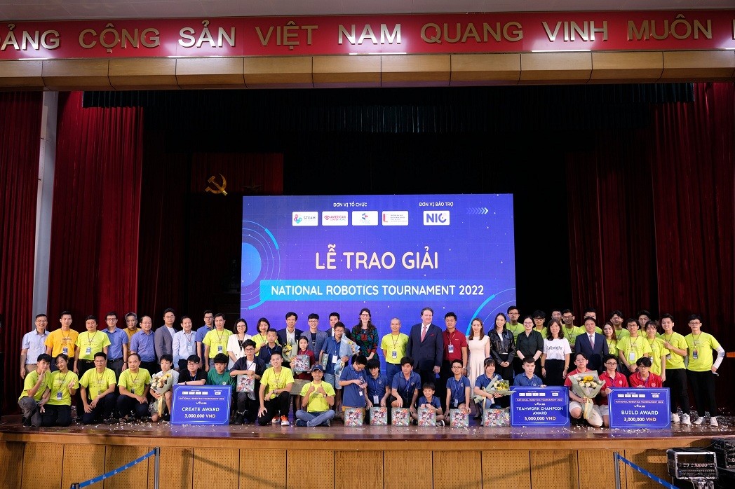 First National Robotics Tournament 2022 Successfully Held in Hanoi