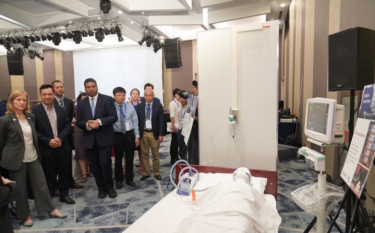 These liquid oxygen systems help hospitals to support the care of patients with severe cases of Covid-19, as well as patients suffering other respiratory ailments.