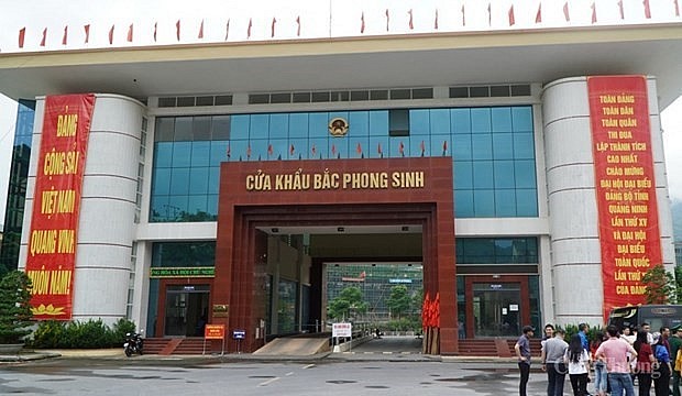 Bac Phong Sinh border gate. Photo: VNA