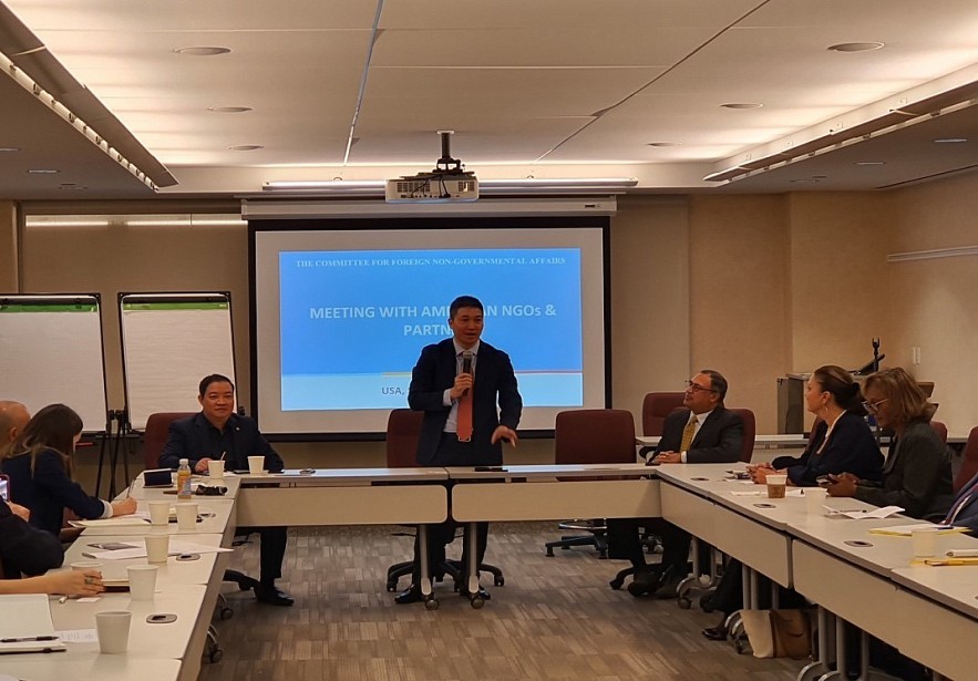 Committee for Foreign NGO Affairs Works in the United States