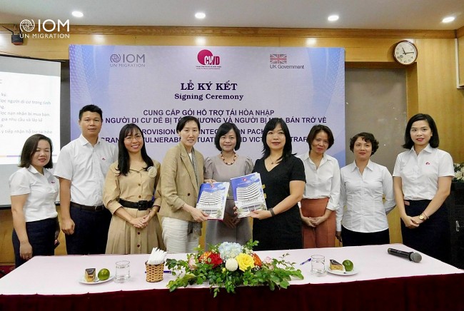 Providing Reintegration Assistance to Needy Migrants and Tracking Victims