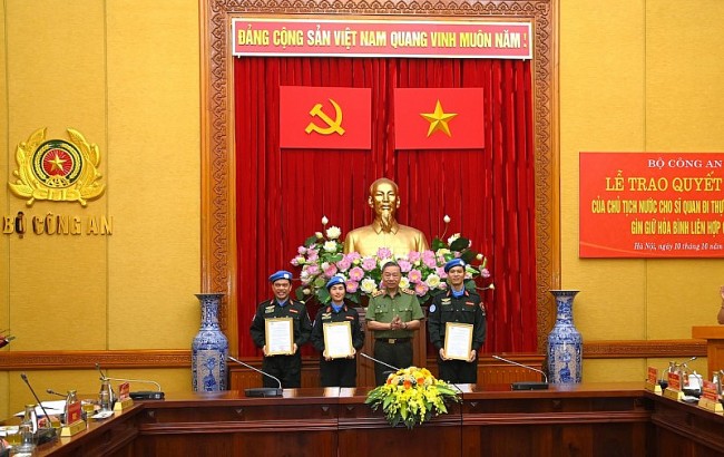 Vietnamese Police Officers Join UN Peacekeeping Mission