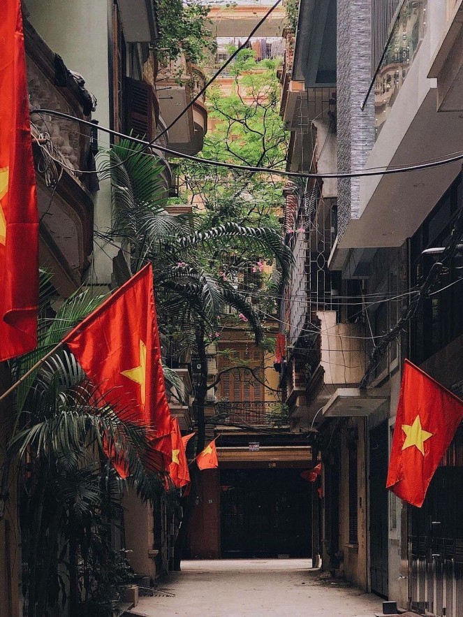 First Sign of Autumn on the Streets of Hanoi First Sign of Autumn on the Streets of Hanoi