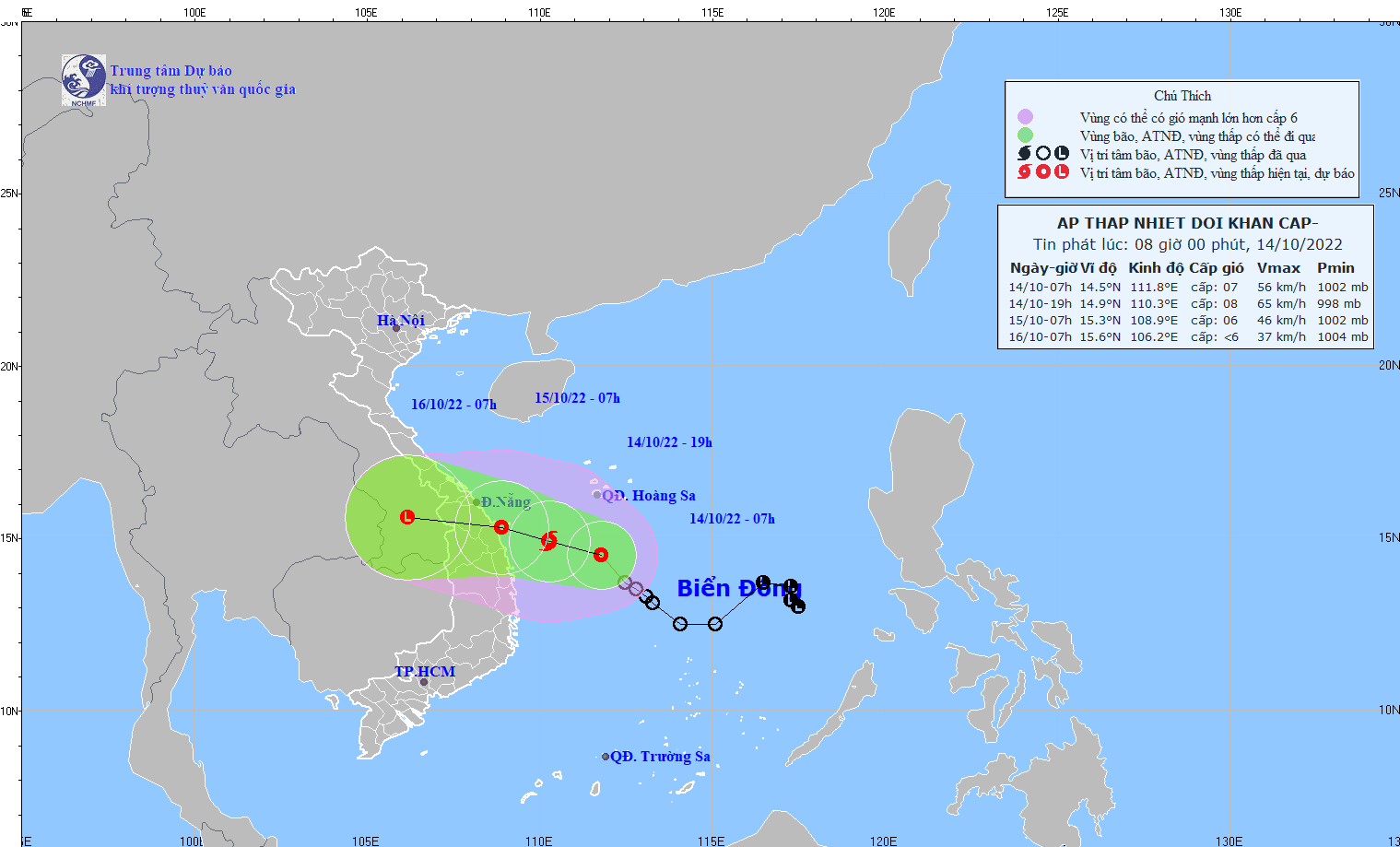 Vietnam News Today (Oct. 15): Localities Brace Themselves to Promptly Cope with Storm SONCA
