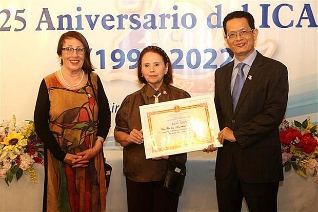Argentina-Vietnam Culture Institute Honoured with VUFO's Merit