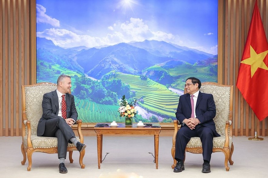 Vietnamese Prime Minister Hosts Newly-Arrived Belgian Ambassador