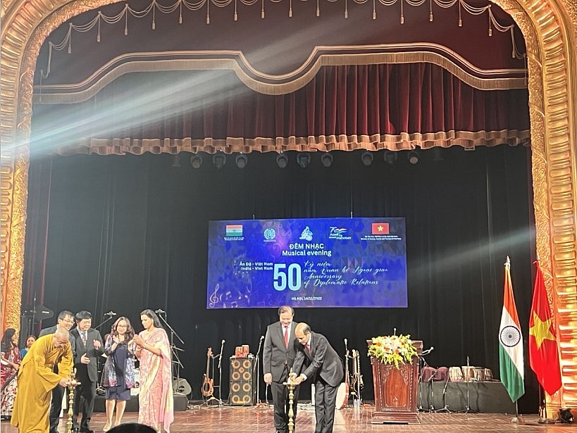 An Unique Musical Night Celebrating 50 Years Anniversary of Vietnam - India Relationship