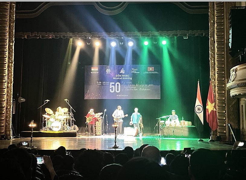 An Unique Musical Night Celebrating 50 Years Anniversary of Vietnam - India Relationship