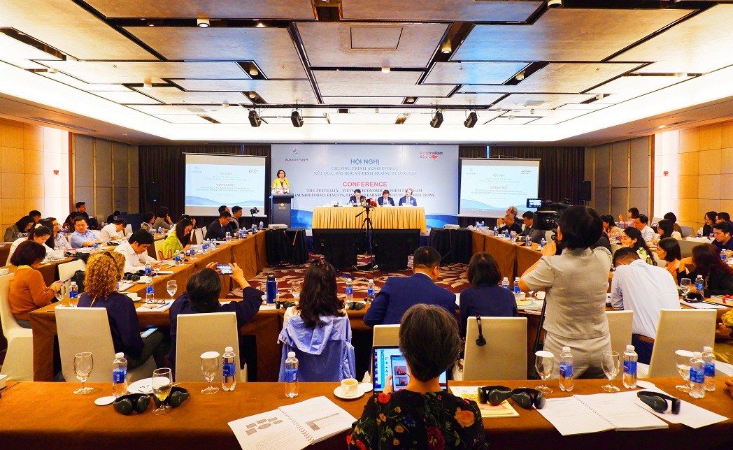At the conference in Hanoi. Source: Aus4Reform Program