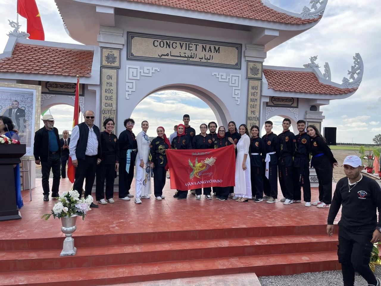 Vietnam Gate in Morocco Inaugurated, Symbolizing Friendship, Solidarity