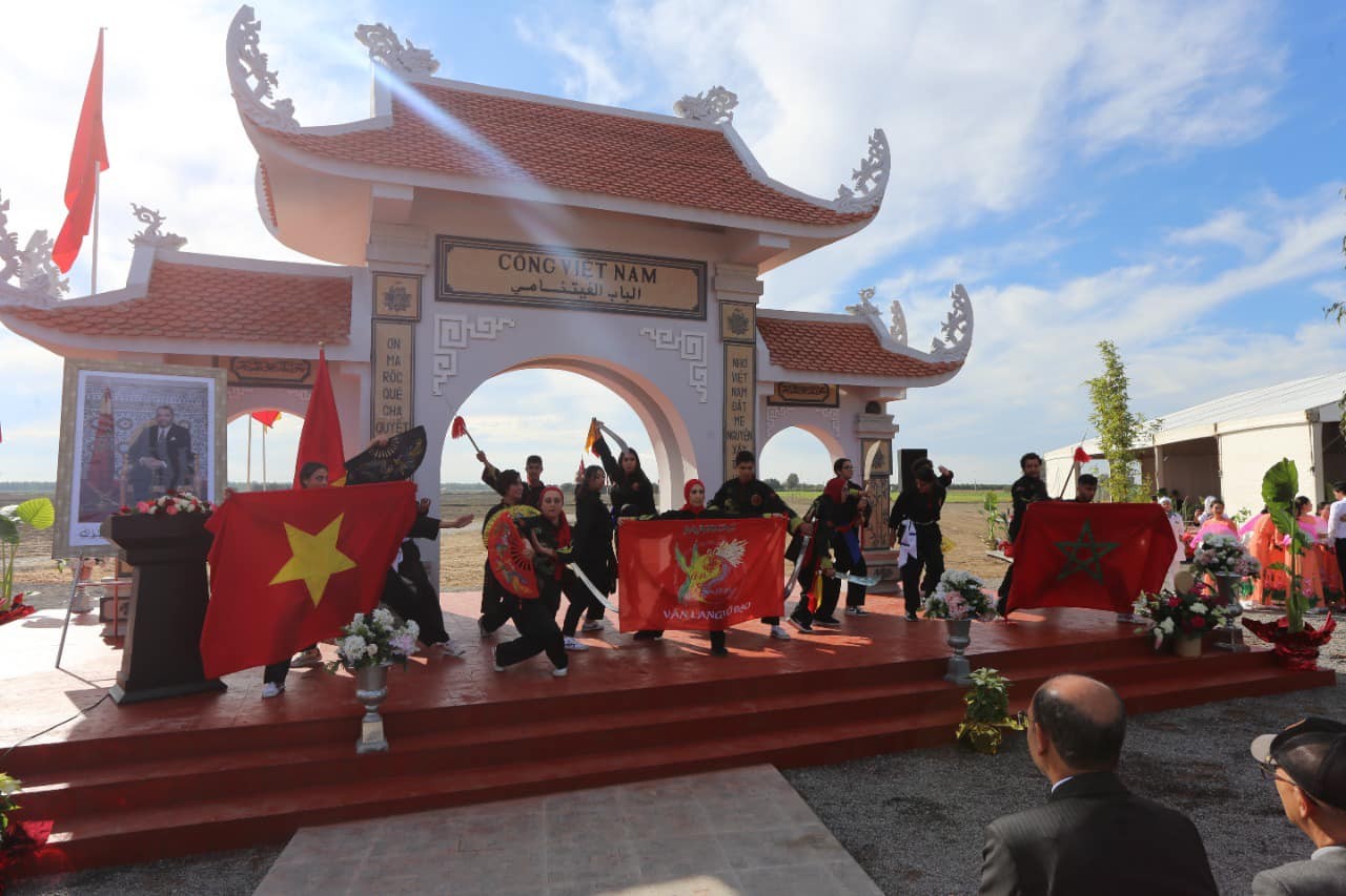 Vietnam Gate in Morocco Inaugurated, Symbolizing Friendship, Solidarity