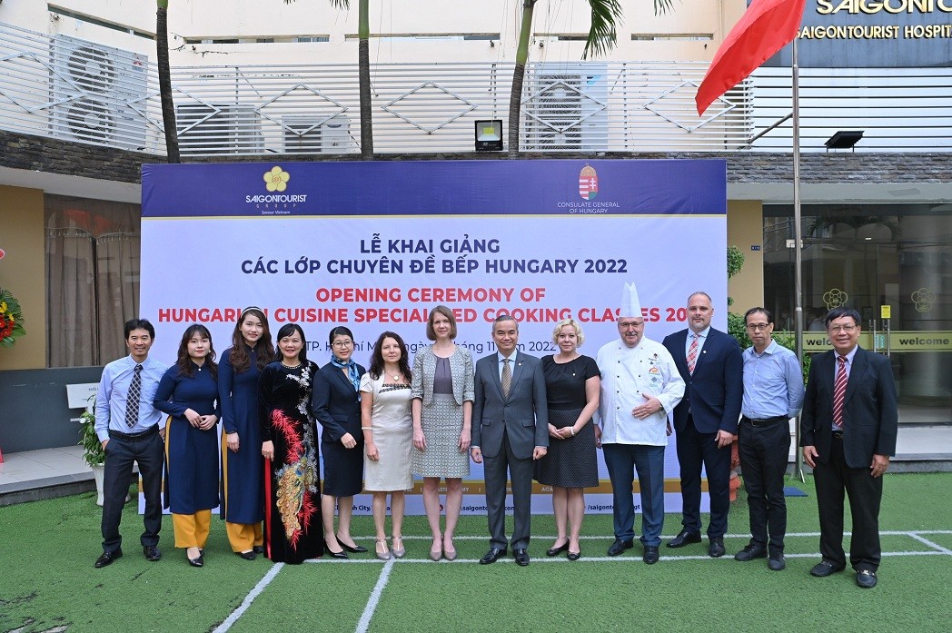 The fantastic opening ceremony was on 21 November 2022. On this occasion, Ms Andrea Antal, Head of Department at Department for Hungarikums of the Ministry of Agriculture of Hungary visited Ho Chi Minh City and took a part and delivered a speech. 